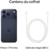 31aDNxRkqL._AC_.jpg Apple iPhone 17 Pro Max 256GB 6.9-inch screen, A19 Pro chip, Record battery life on iPhone, Pro Fusion camera system, Center Stage front camera; Intense Blue : Amazon.fr: Electronics