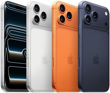 41Rm6HGHweL._AC_.jpg Apple iPhone 17 Pro Max 256GB 6.9-inch screen, A19 Pro chip, Record battery life on iPhone, Pro Fusion camera system, Center Stage front camera; Intense Blue : Amazon.fr: Electronics